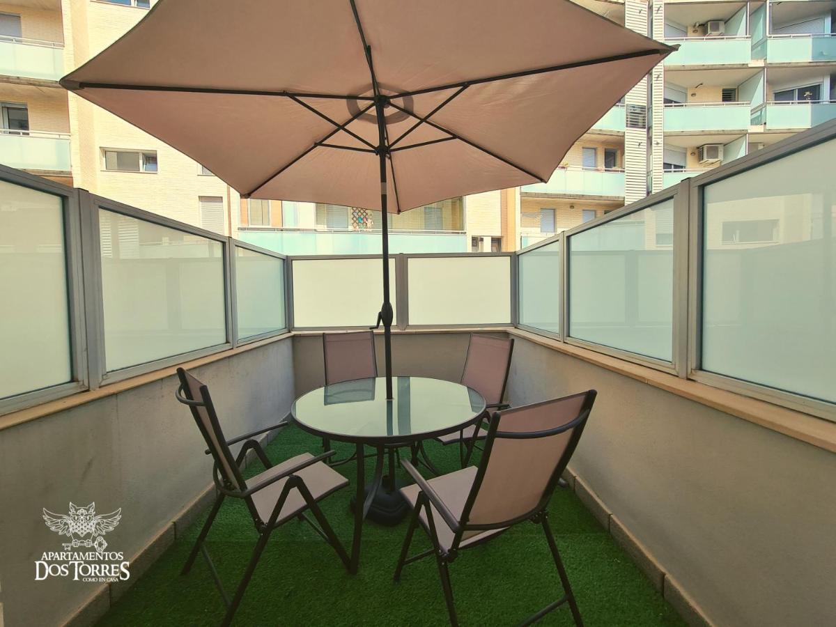 Dos Torres Las Comarcas - Amplia Terraza Y Estacionamiento Gratuito Zaragoza Eksteriør bilde